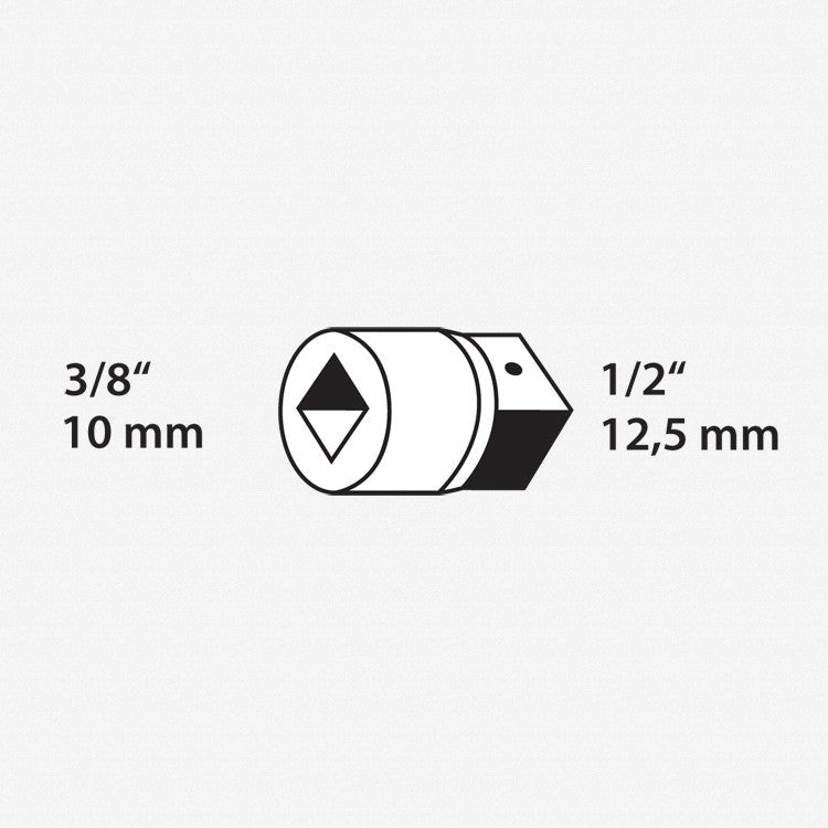 Gedore 6236010 3019 Convertor 3/8" to 1/2"