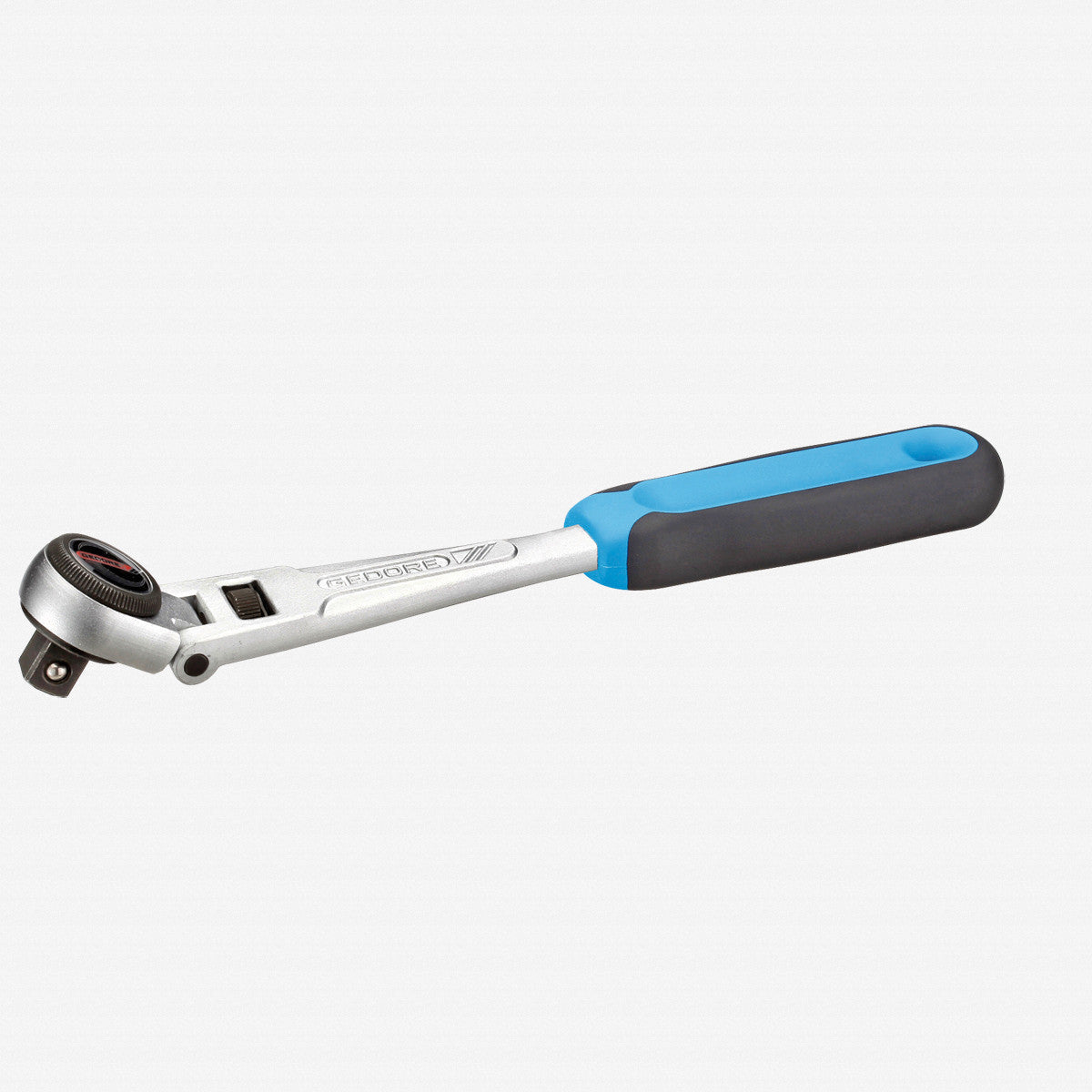 Gedore 6237170 3093 GU-3 Swivel head reversible ratchet 3/8" 282 mm