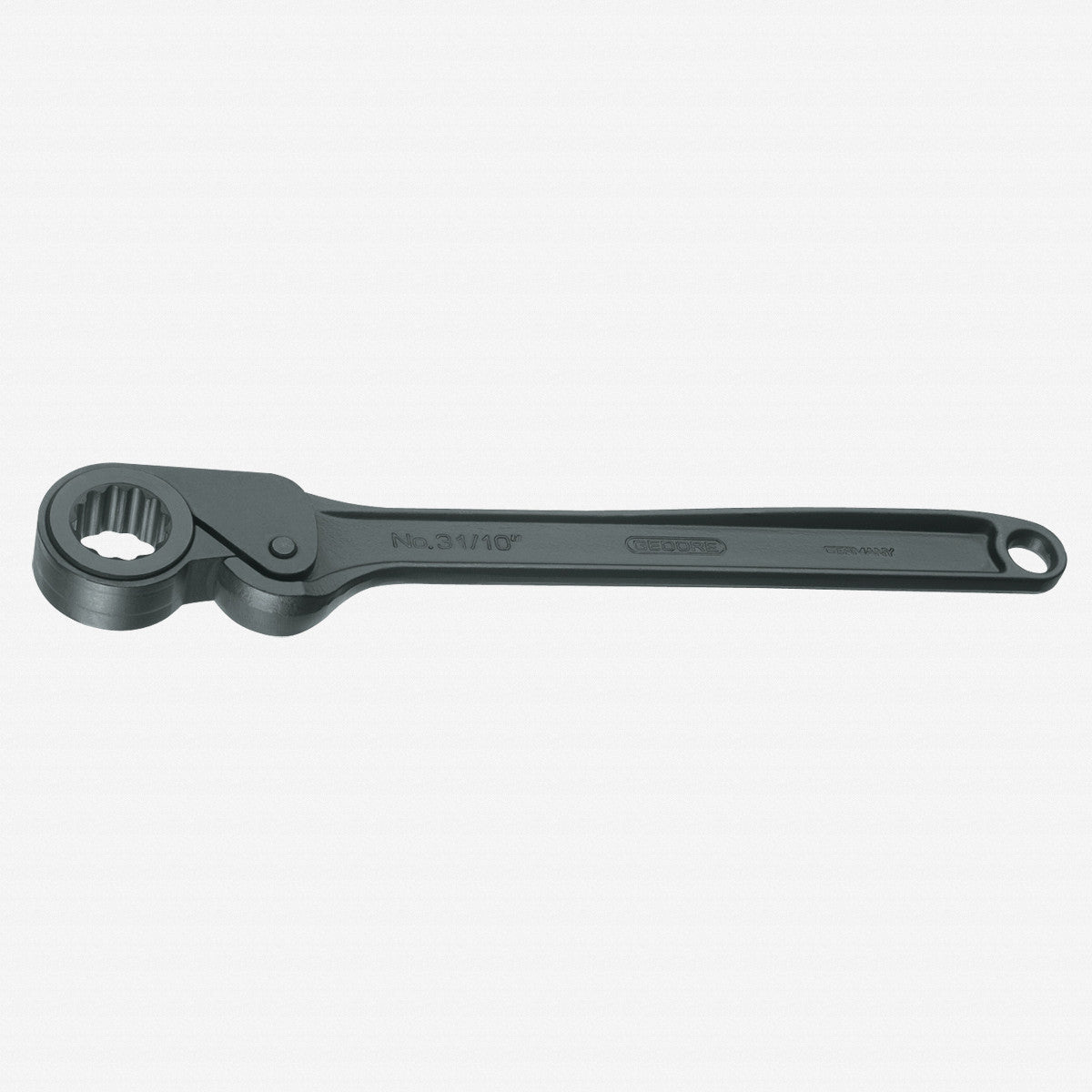 Gedore 6254850 31 KR 12-24 Friction type ratchet with ring 24 mm