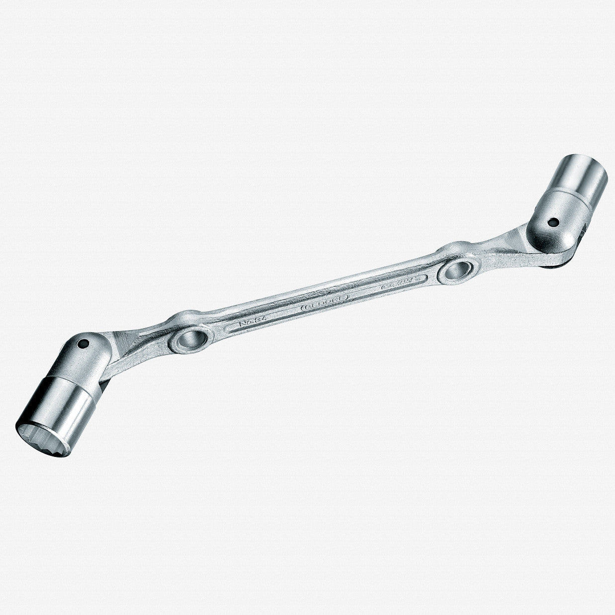 Gedore 6300390 34 24x27 Swivel head wrench double ended 24x27 mm