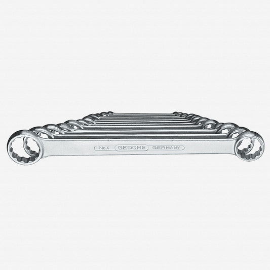 Gedore 6062190 4-120 Flat ring spanner set 12 pcs 6-32 mm