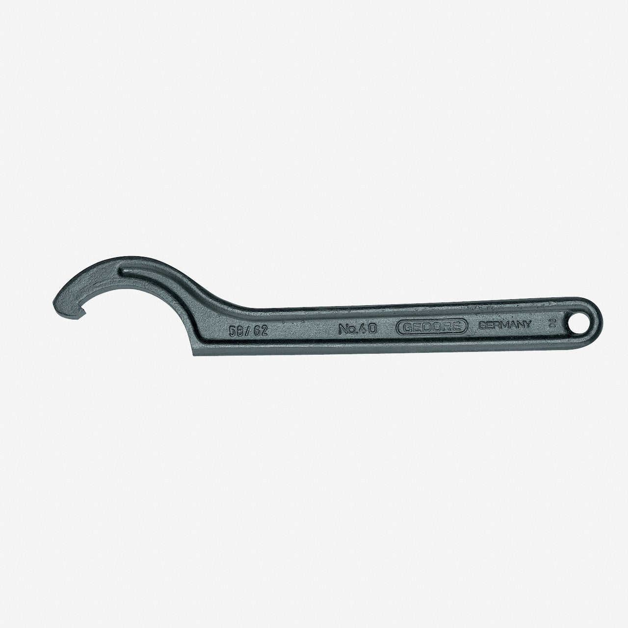 Gedore 6334880 40 68-75 Hook wrench with lug, 68-75 mm