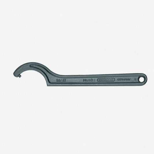 Gedore 6337630 40 Z 120-130 Hook wrench with pin, 120-130 mm