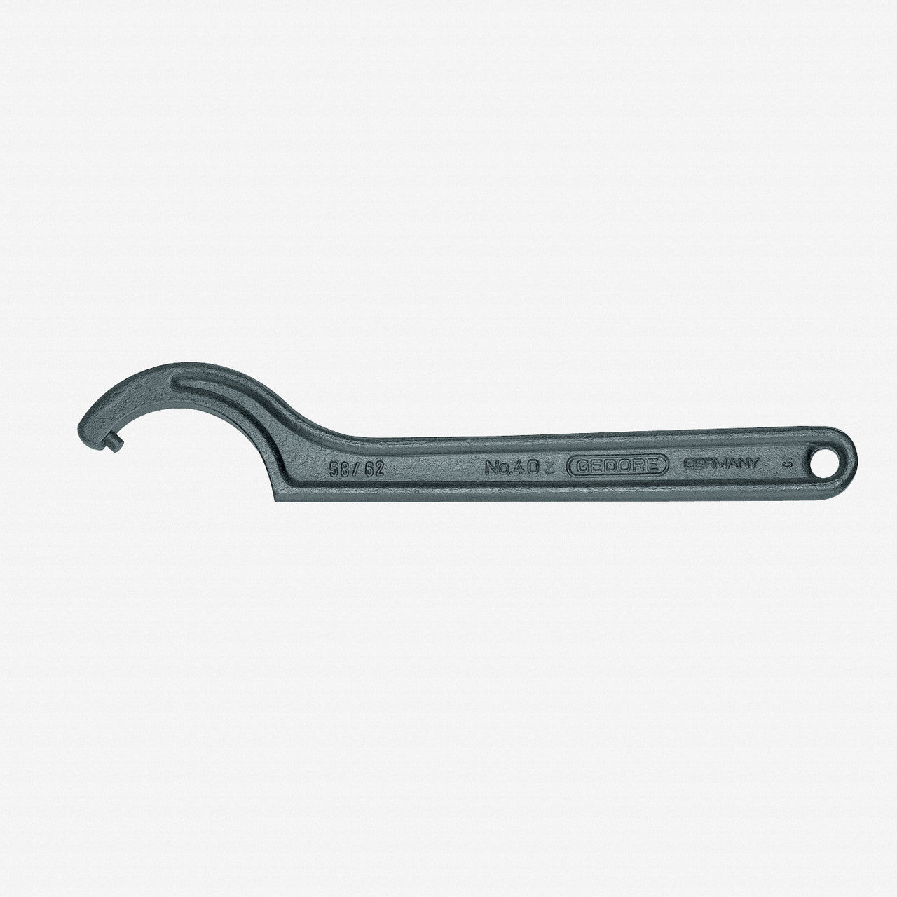 Gedore 6336820 40 Z 40-42 Hook wrench with pin, 40-42 mm