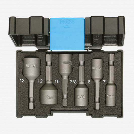 Gedore 2993244 666-006 Bit Box Nut Setter Set