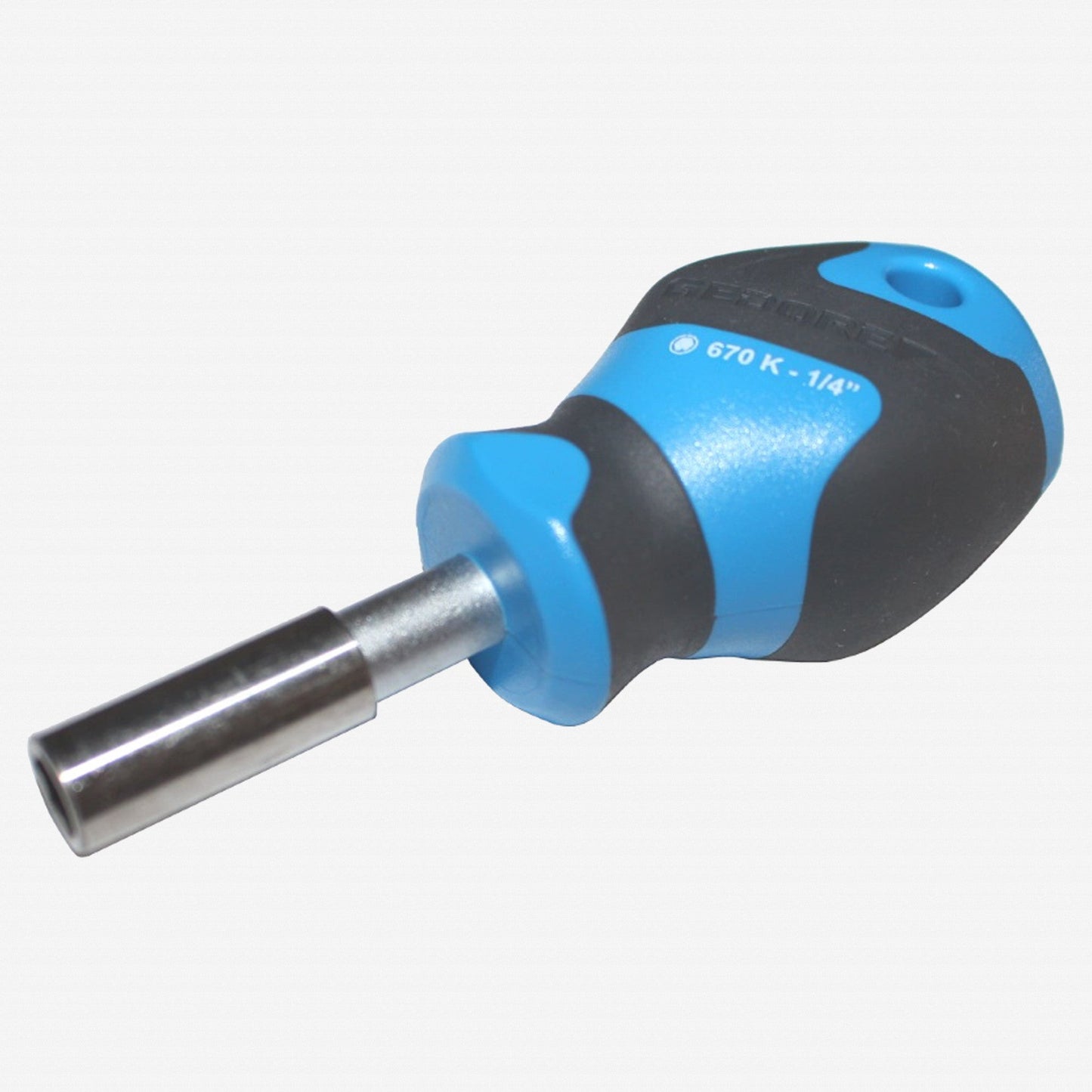Gedore 1953796 670 K Bit screwdriver 1/4", short pattern 80 mm