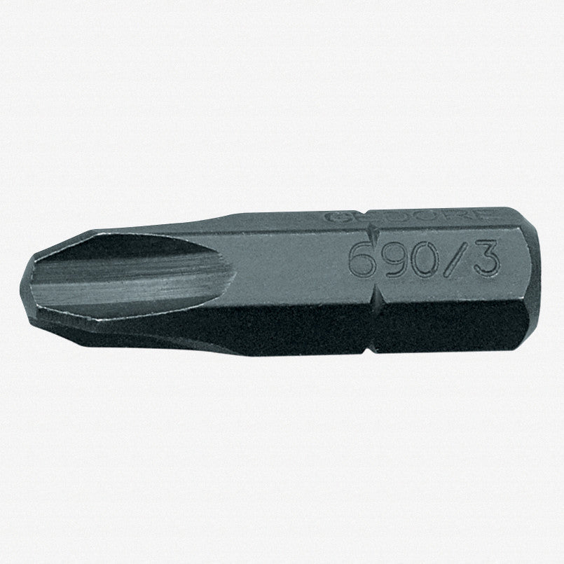 Gedore 6541670 690 3 L S-010 Screwdriver bit 1/4" PH 3 L