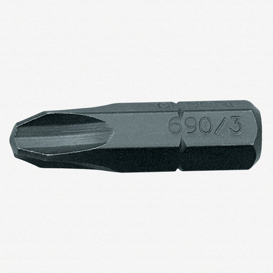 Gedore 6541590 690 3 S-010 Screwdriver bit 1/4" PH 3