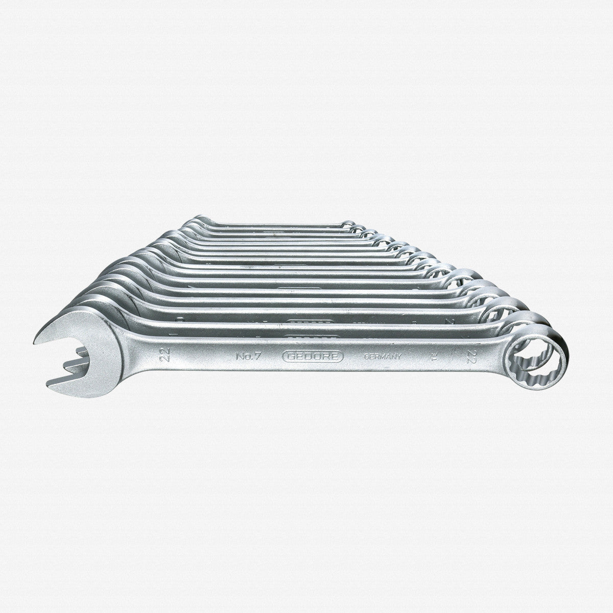 Gedore 6093580 7-017 Combination spanner set 17 pcs UD profile 6-22 mm