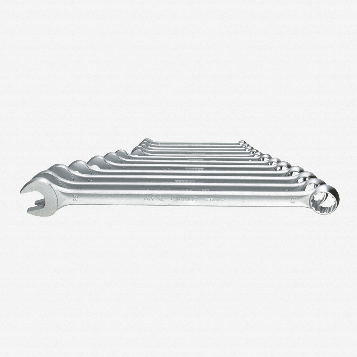 Gedore 6095950 7 XL-012 Combination spanner set 12 pcs 10-32 mm