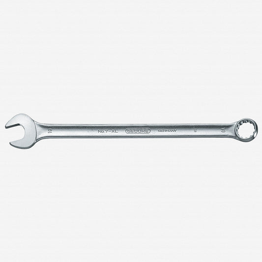 Gedore 6101350 7 XL 27 Combination Spanner, Extra Long, 27 mm
