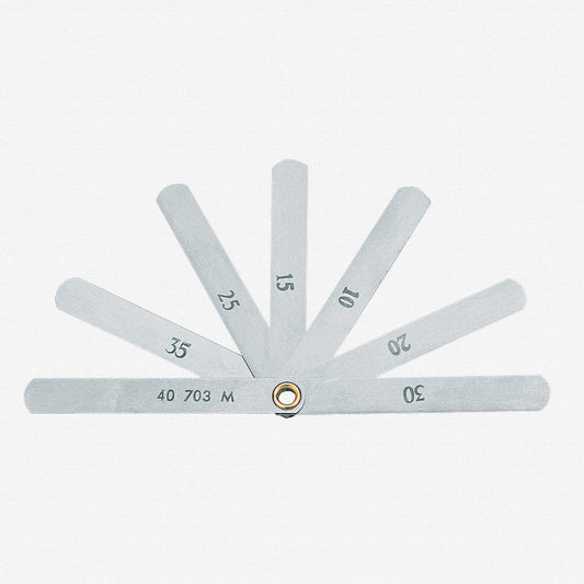 Gedore 6549140 703 M Valve feeler gauge 0.1 - 0.4 mm