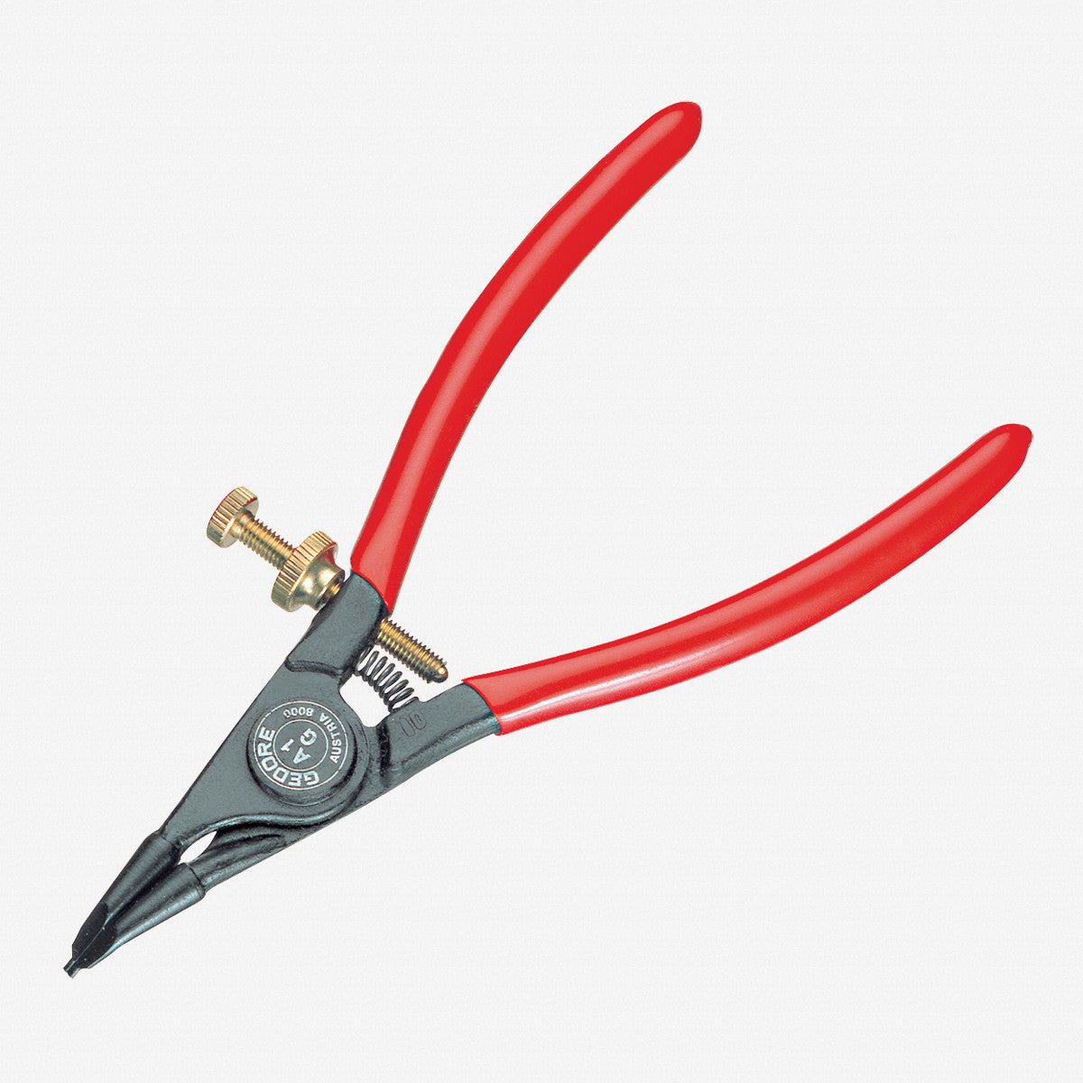 Gedore 6700220 8000 A 1G Circlip pliers for external retaining rings, angled 30 degrees 4.0-9.0 mm
