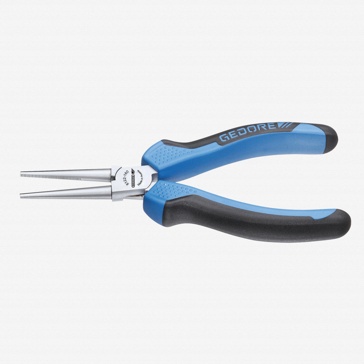 Gedore 6716810 8122-160 JC Round nose pliers 160 mm, 2-component handle