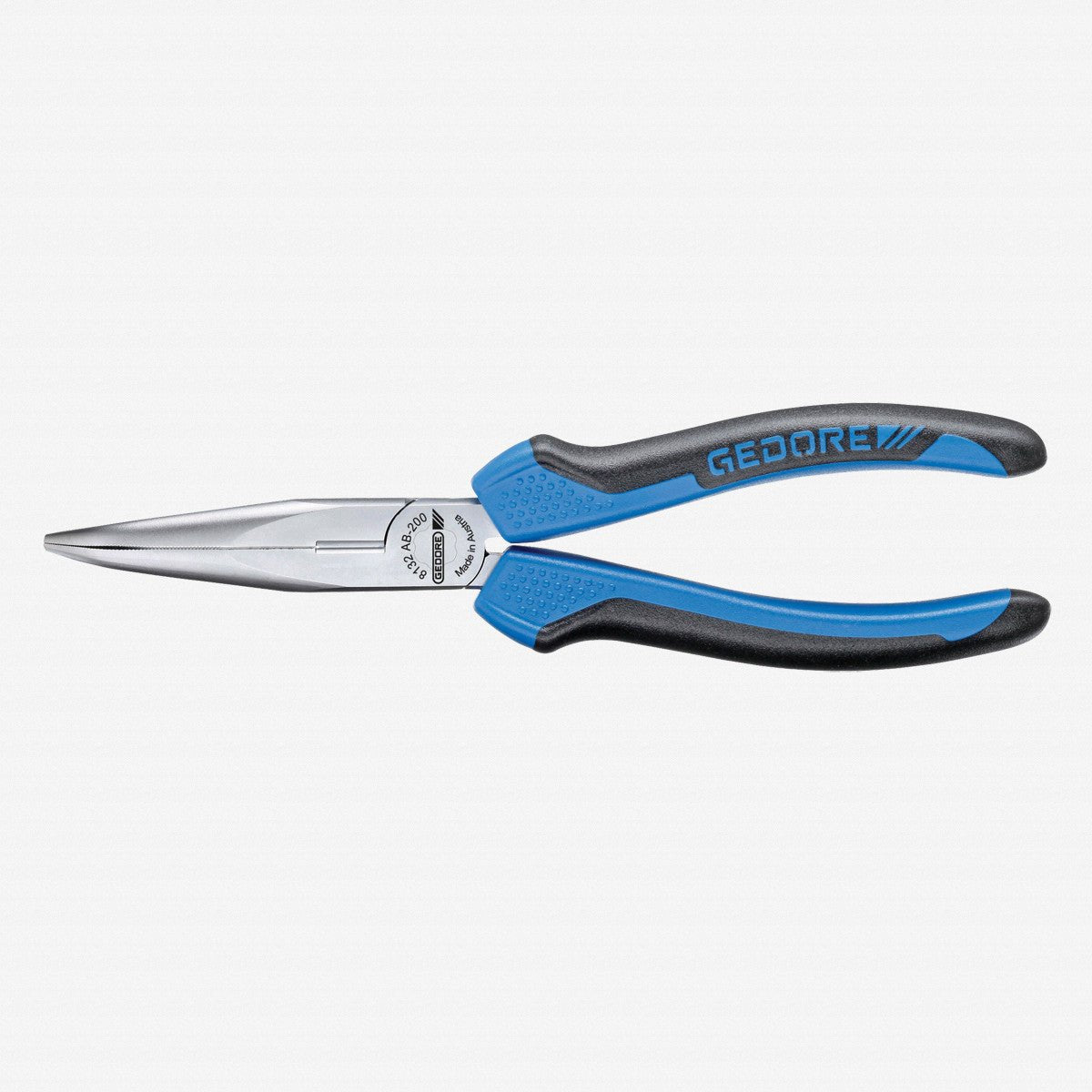 Gedore 6720920 8132 AB-160 JC Bent nose telephone pliers 160 mm