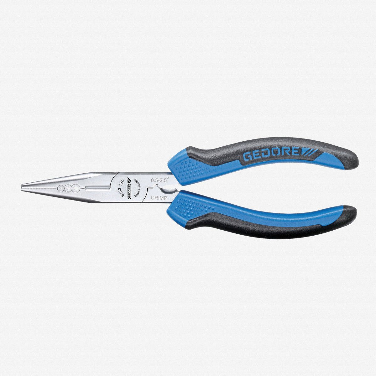 Gedore 6722110 8133-180 JC Electrical Pliers, 180 mm