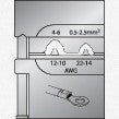 Gedore 1830597 8140-05 Module insert for non-insulated terminals 0.5-2.5/4-6