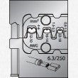 Gedore 1830651 8140-11 Module insert for flat plugs 6.3