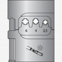 Gedore 2078082 8140-23 Module insert for Solarlok