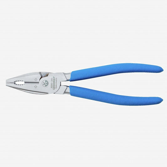 Gedore 3462757 8250-180 TC Power Combination Pliers, 180 mm, Plastic Grip