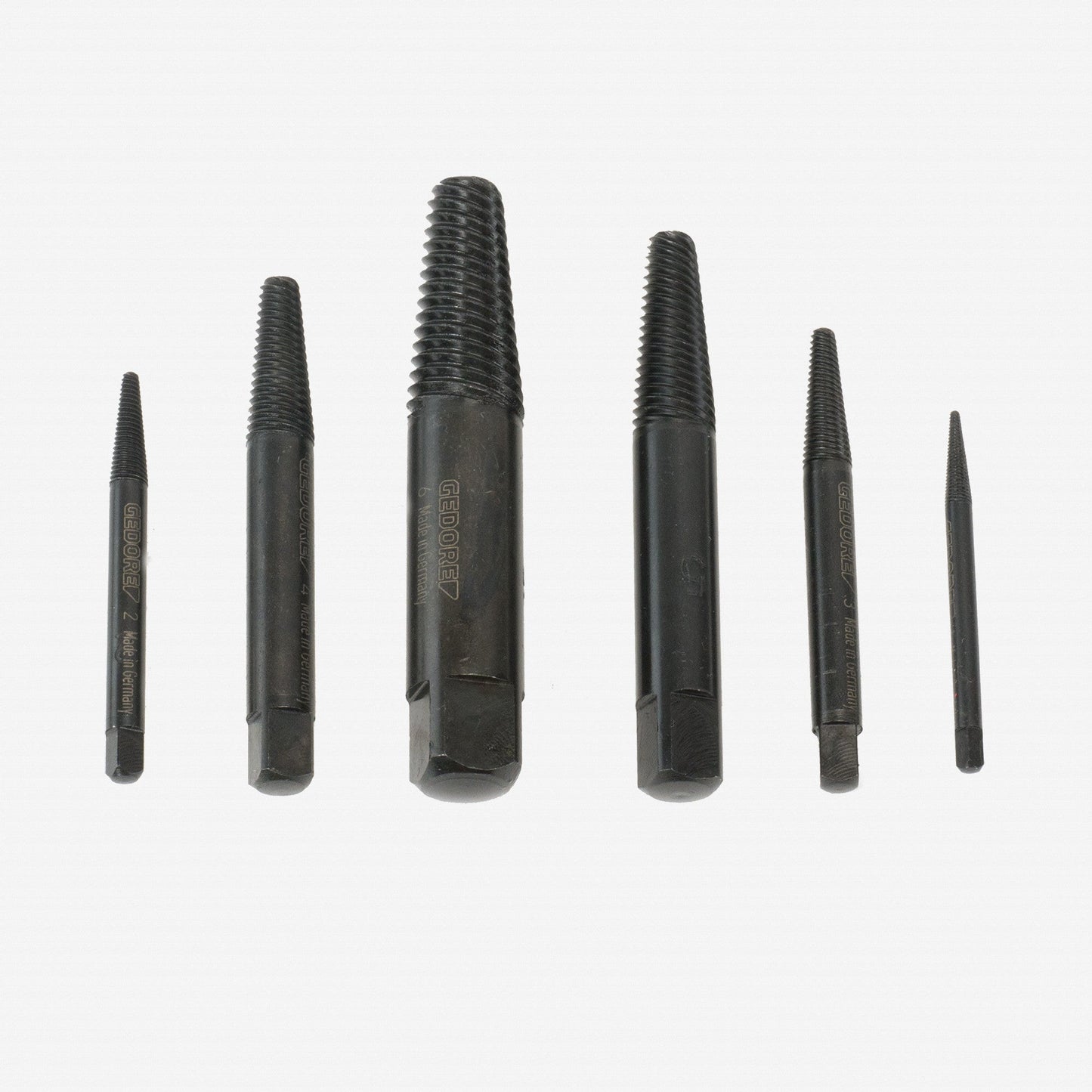 Gedore 6759700 8551-66 Bolt extractor set 6 pcs M3-M24