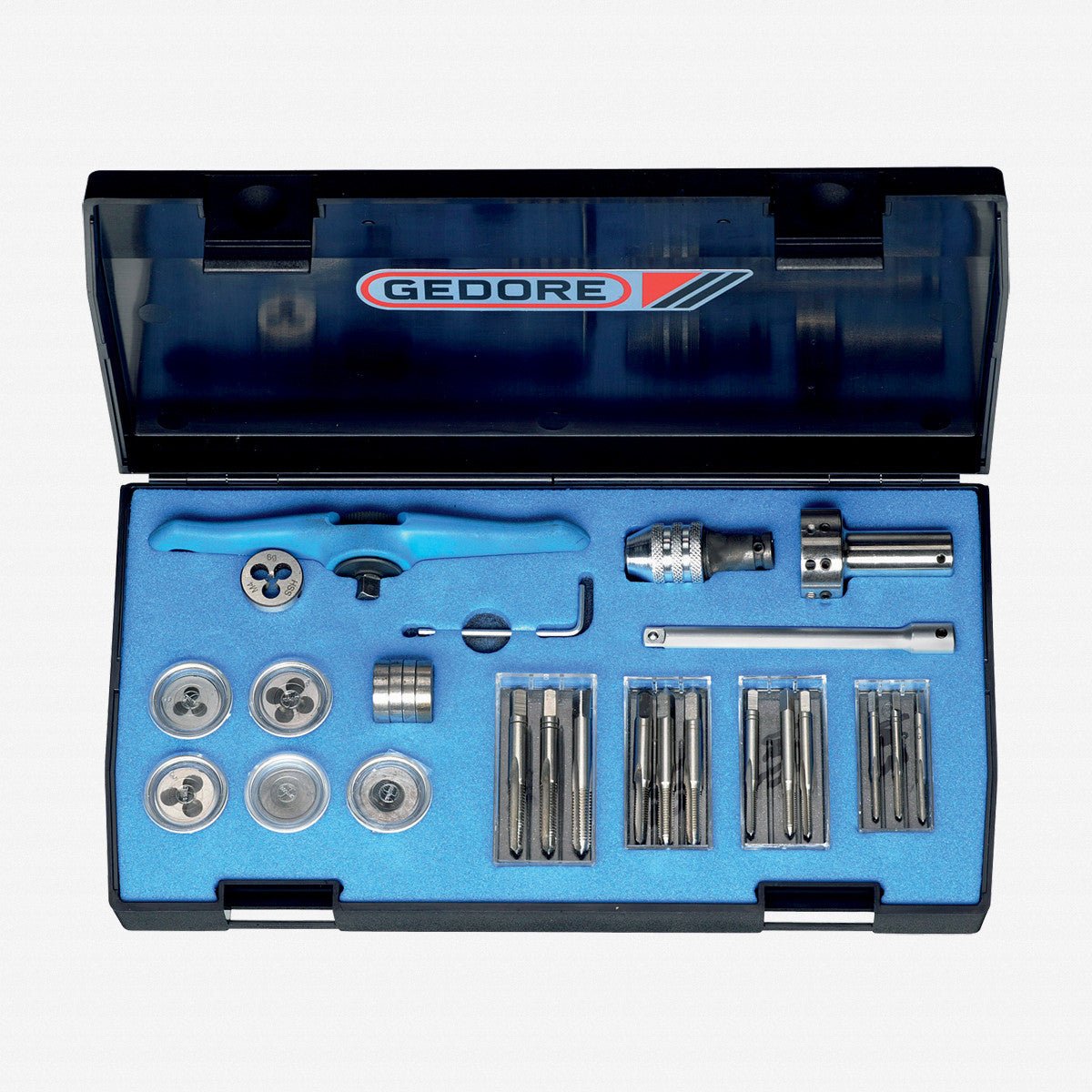 Gedore 1939068 8553 Tap and Die Set, M3-M6