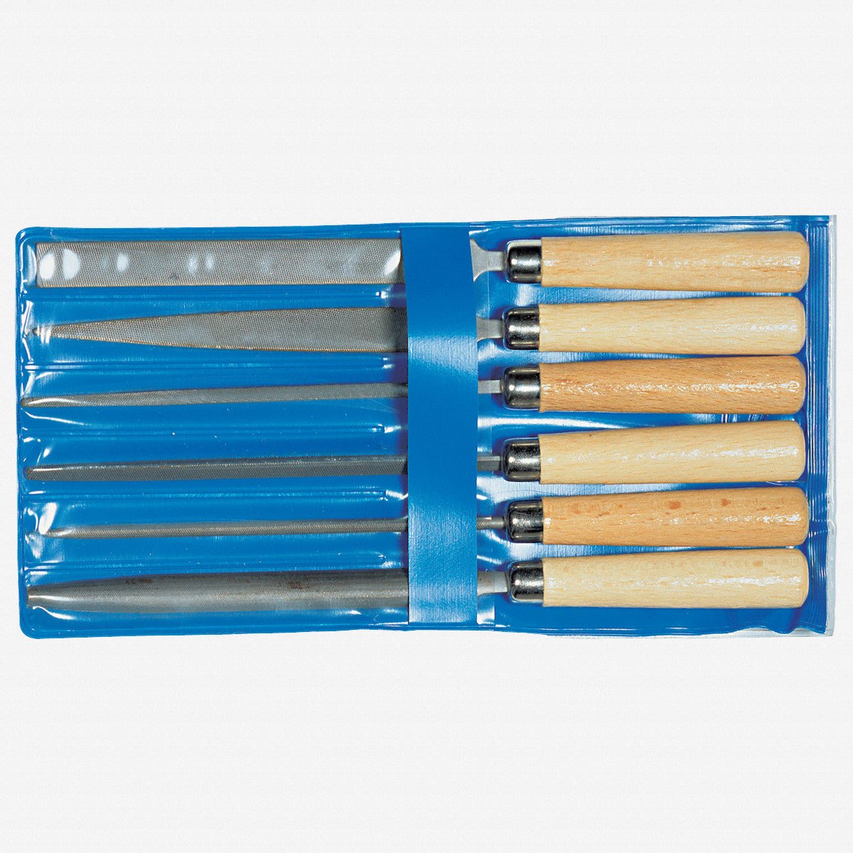 Gedore 6771910 8728 Key file set, 6 pieces