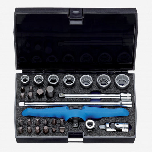 Gedore 2190281 D 20 MOT Basic Motorcycle tool set 1/4", 30 pcs