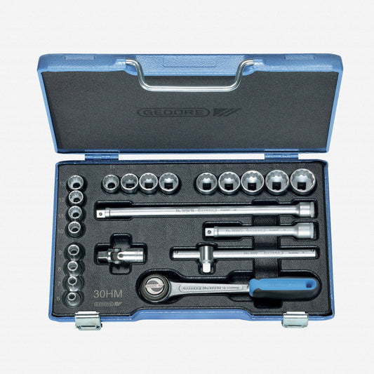 Gedore 6240470 D 30 HMU-3 Socket set 3/8" 22 pcs UD 6-22 mm