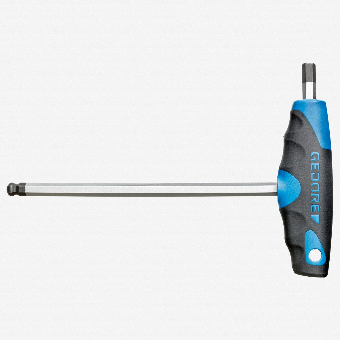 Gedore 2498626 DT 2142 4 Hexagon Allen key with 2C-T-handle 4 mm