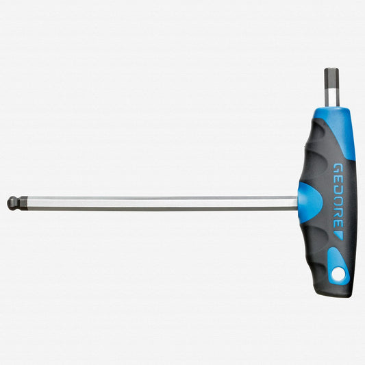 Gedore 2502631 DT 2142 5 Hexagon Allen key with 2C-T-handle 5 mm