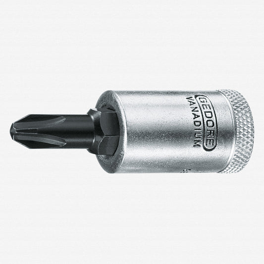 Gedore 6666880 IKS 30 2 Screwdriver bit socket 3/8" PH 2