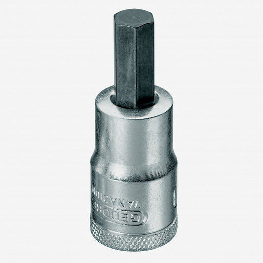 Gedore 6153740 IN 19 10 Screwdriver bit socket 1/2" in-hex 10 mm