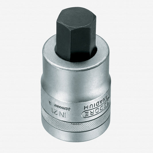 Gedore 6181360 IN 21 22 Screwdriver bit socket 1" 22 mm