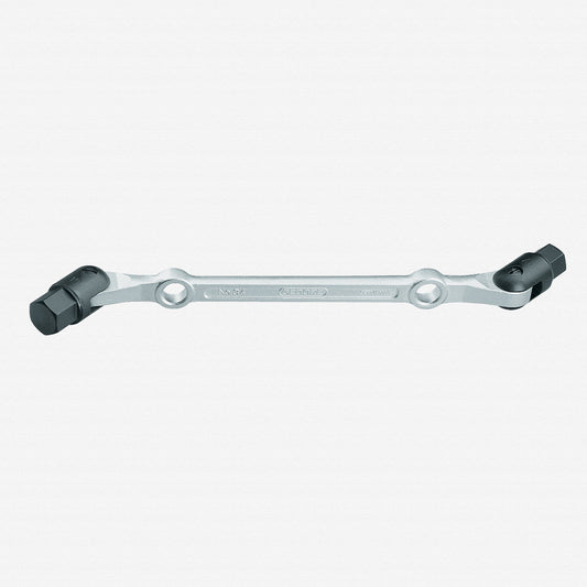 Gedore 6302330 IN 34 5x6 Swivel head wrench double ended 5x6 mm