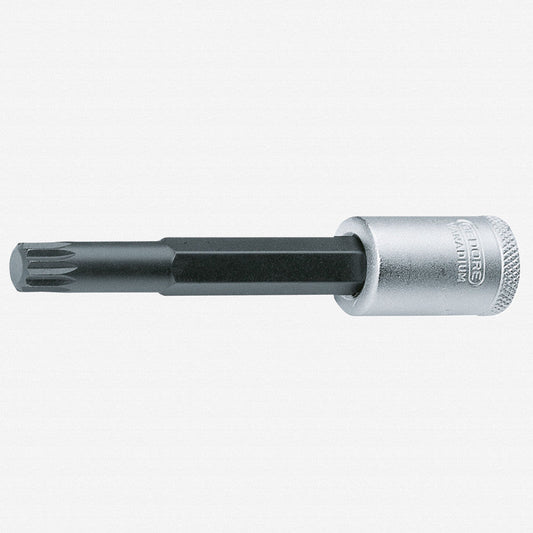 Gedore 1394312 INX 30 L 6 Screwdriver bit socket 3/8", long XZN M6
