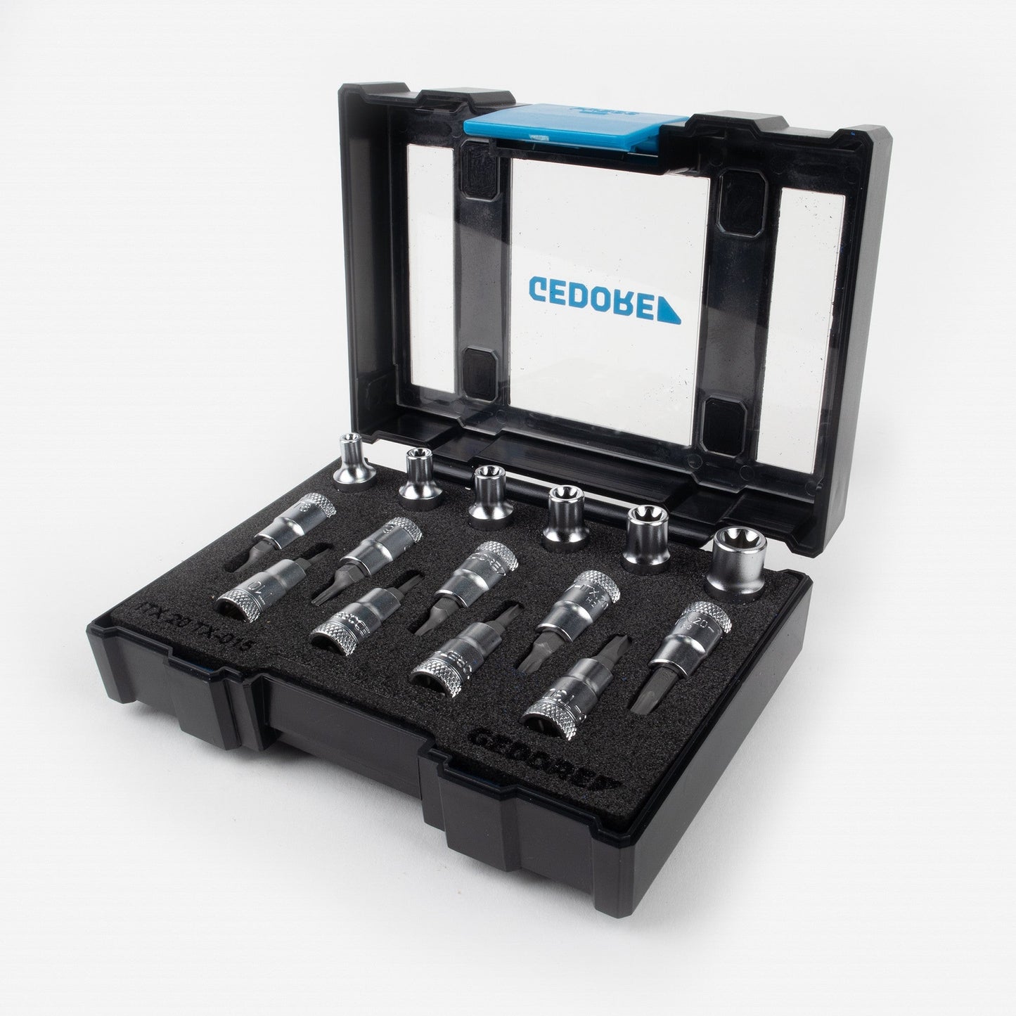 Gedore 1815628 ITX 20 TX-015 Screwdriver bit socket set 1/4" 15 pcs TORX®