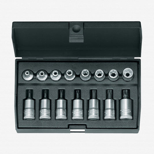 Gedore 1509942 ITX 30 TX-015 Screwdriver bit socket set 3/8" 15 pcs TORX®