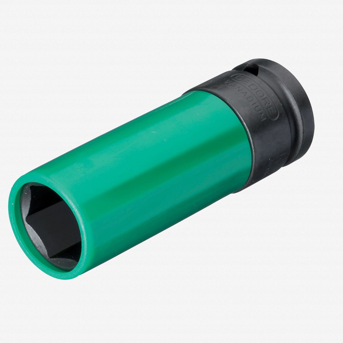 Gedore 2178222 K 19 LS 19 Impact socket 1/2" with protective sleeve, 19 mm