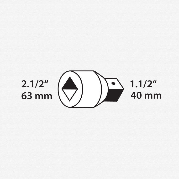 Gedore 6699700 KB 6437 Impact reducer 2.1/2" to 1.1/2"