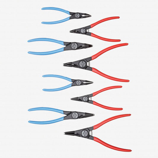 Gedore 2148706 RZB1-19 Set of circlip pliers, 8 pcs