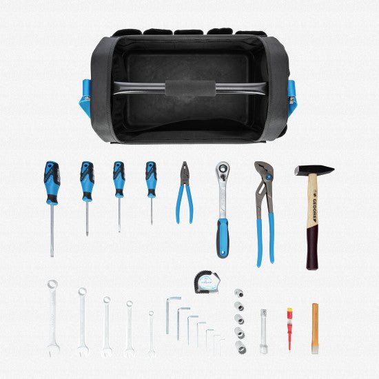 Gedore 3100448 S 1072-001 Tool Bag with Tools, 29 pcs