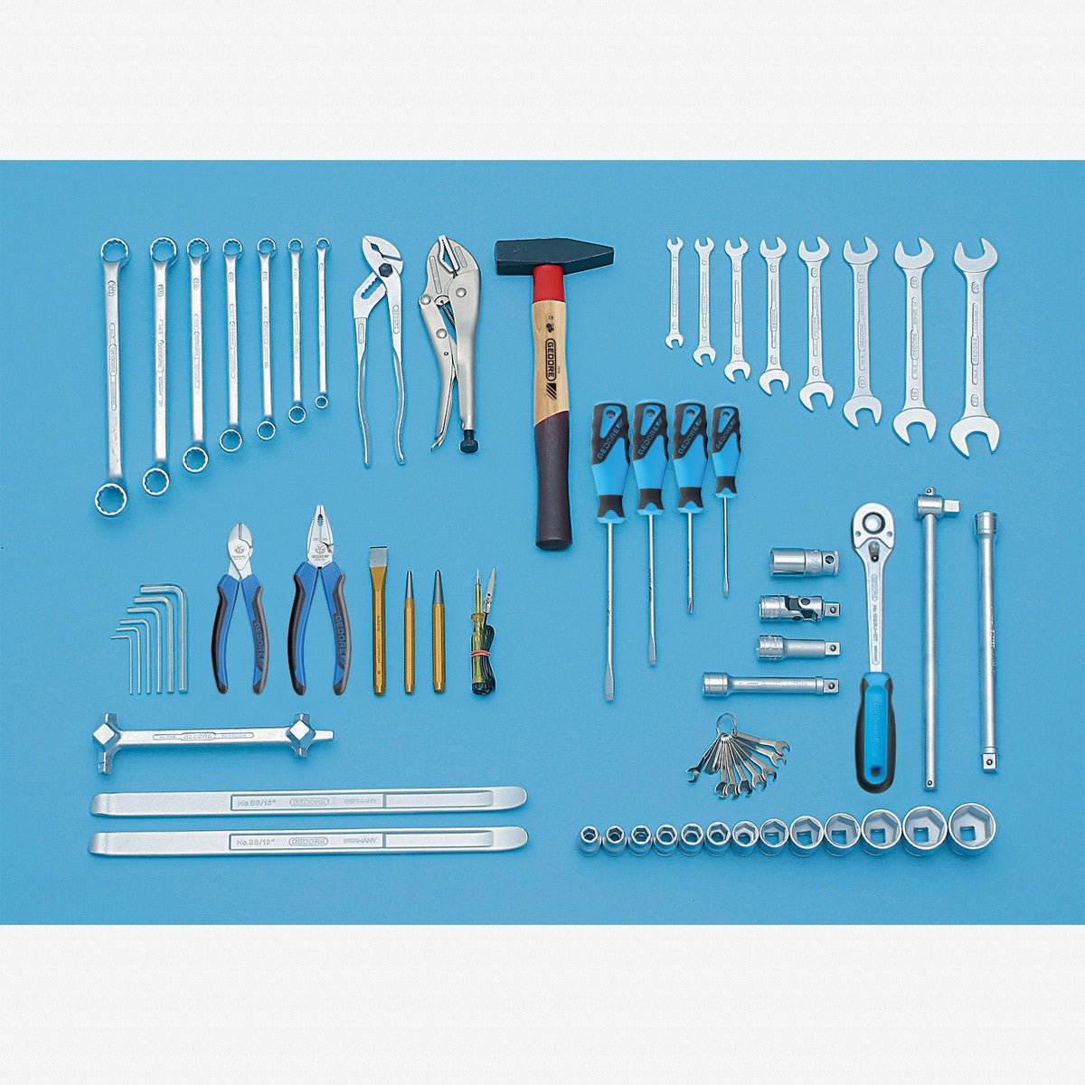 Gedore 6607010 S 1151 Tool assortment 68 pcs MM