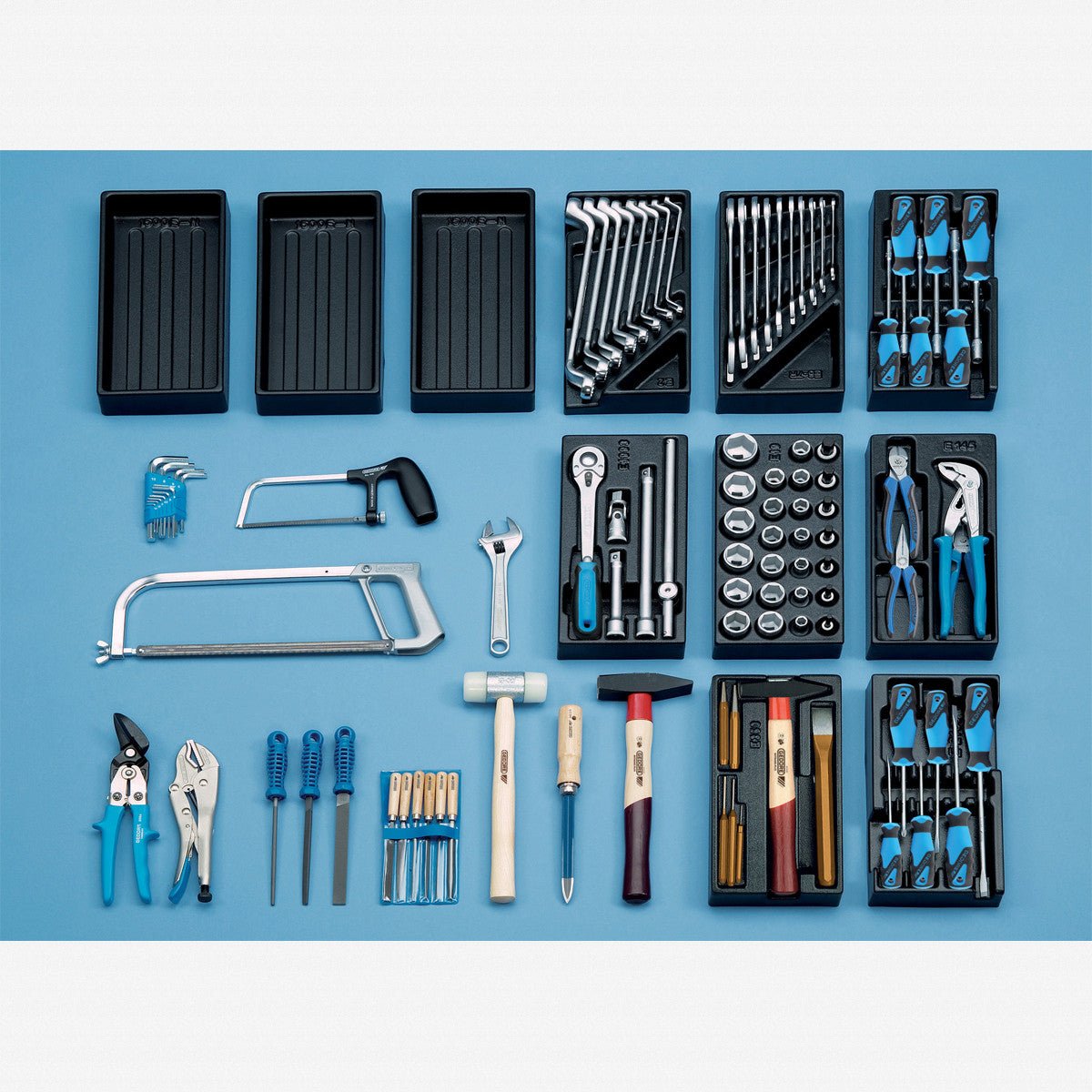 Gedore 6612790 S 1400 G Universal tool assortment 100 pcs