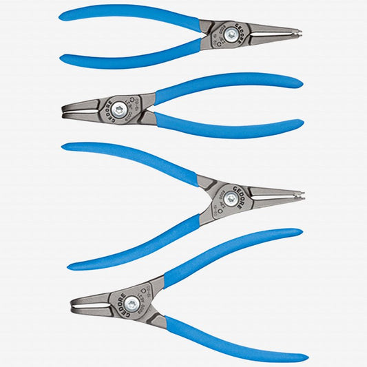 Gedore 2931877 S 8000 E 4 Pc Circlip Pliers Set