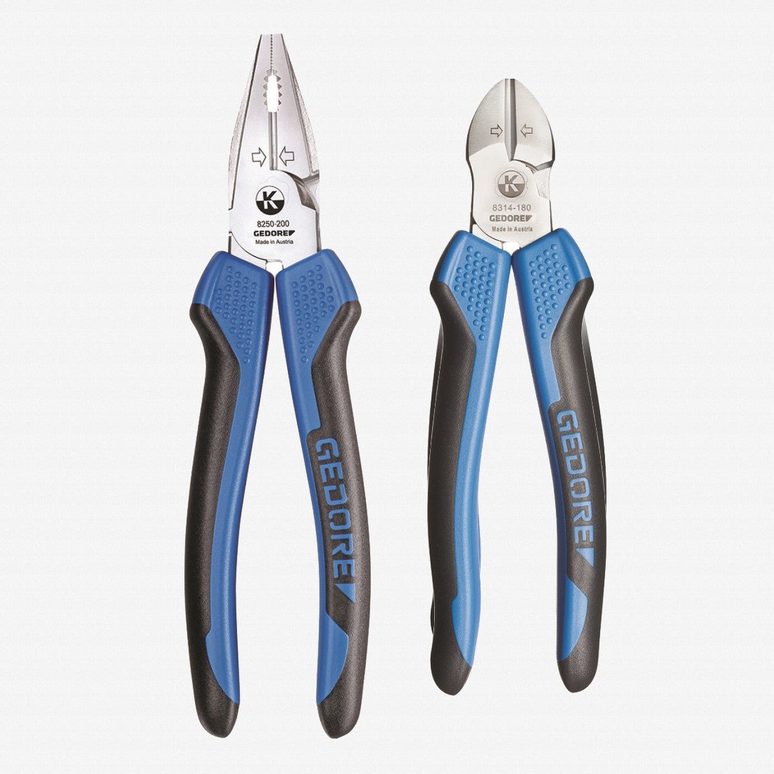 Gedore 3080781 S 8394 Force Pliers Set, 2 pcs