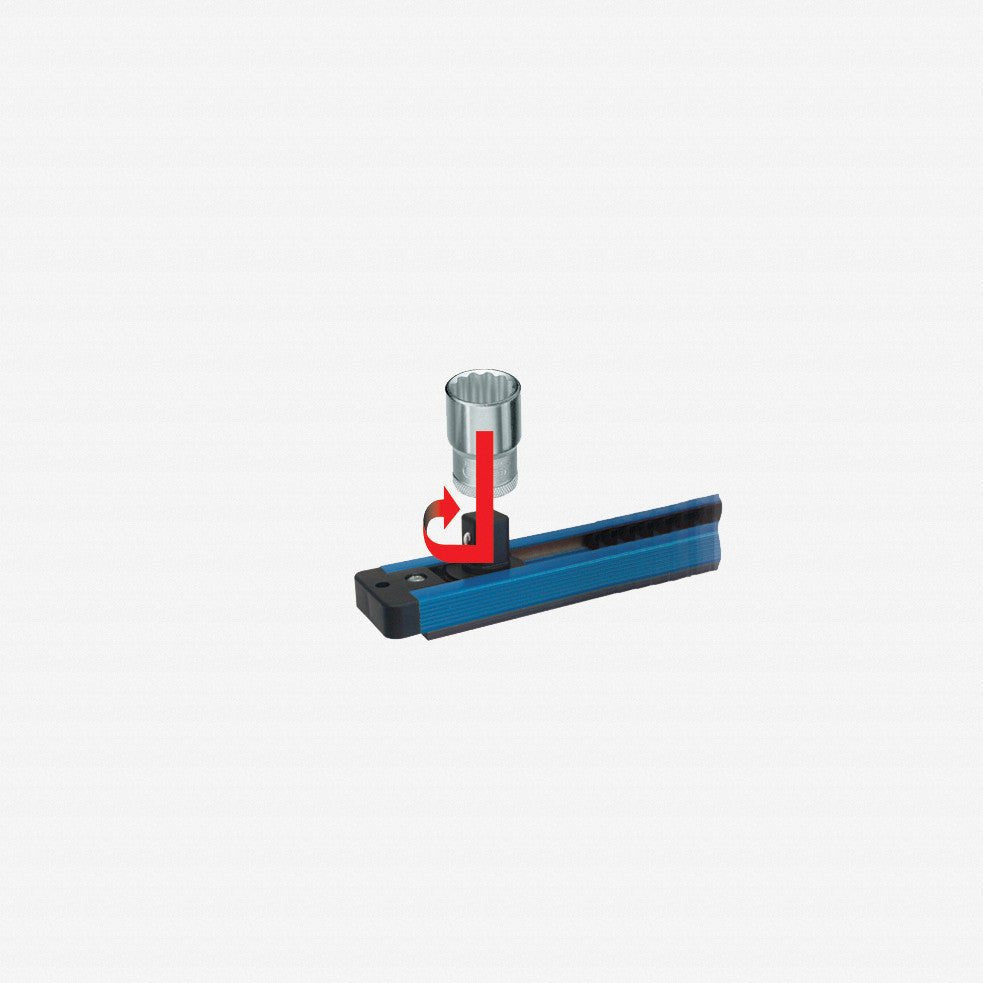 Gedore 1761102 SL 1916 Tool holding rail 1/2", magnetic, 580 mm