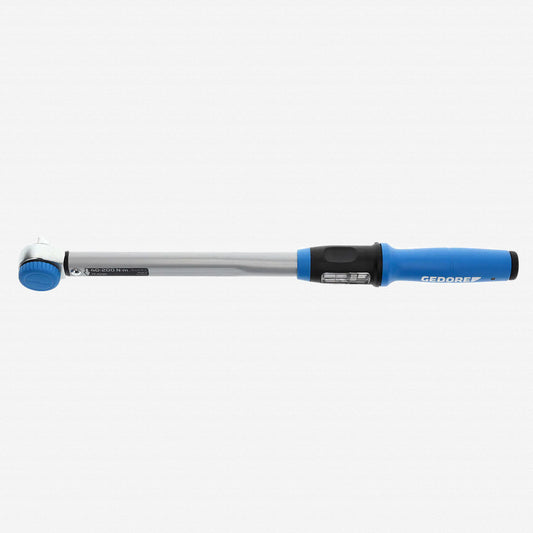 Gedore 3278387 TF-K200 Torcofix K Ratcheting Torque Wrench, 1/2" Drive, 40 - 200 Nm