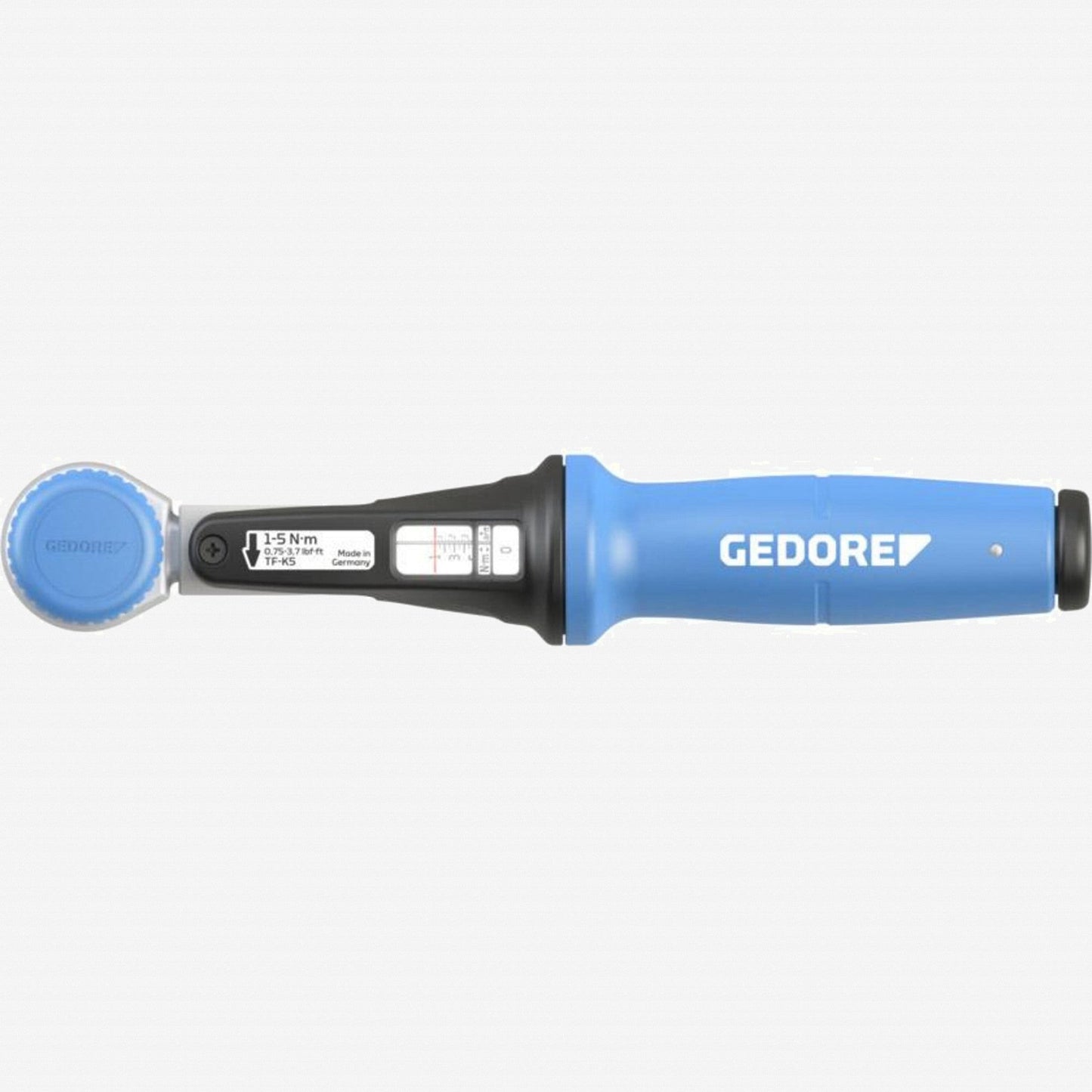 Gedore 3288226 TF-K5 Torcofix K Ratcheting Torque Wrench, 1/4" Drive, 1 - 5 Nm