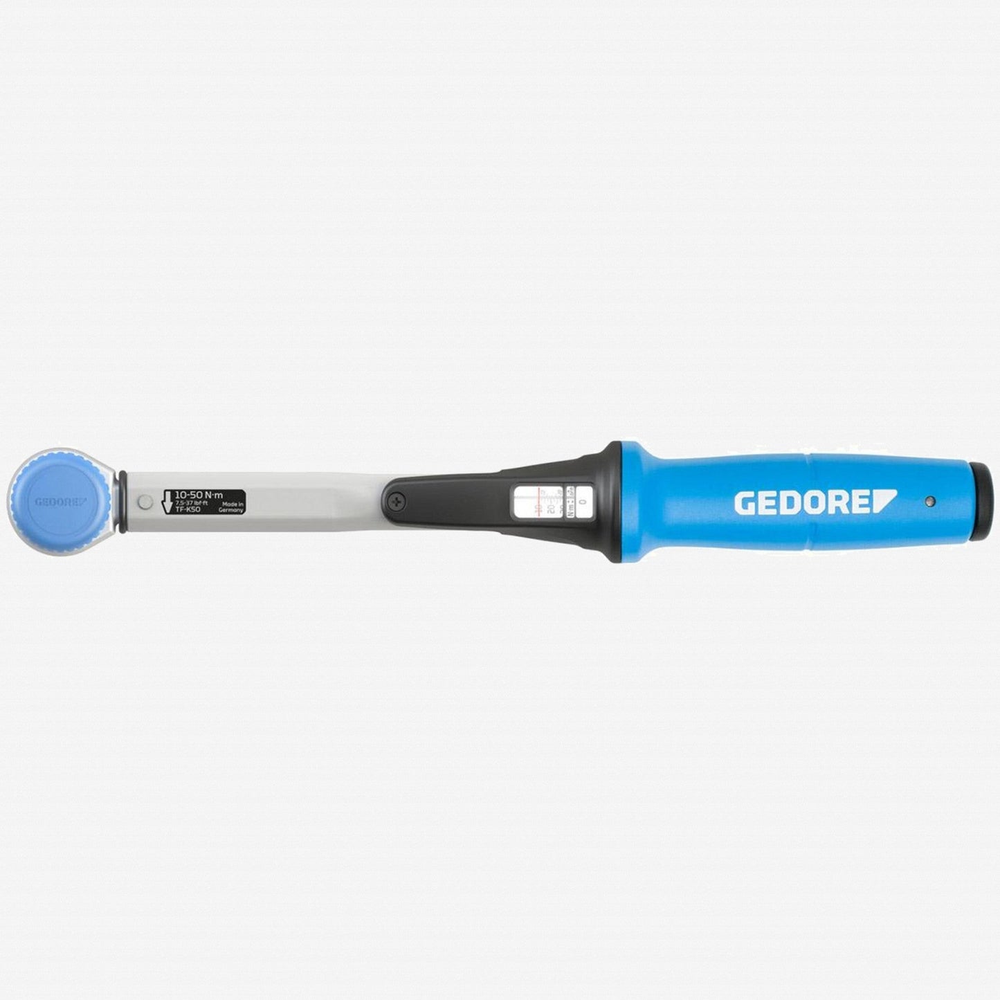 Gedore 3288242 TF-K50 Torcofix K Ratcheting Torque Wrench, 3/8" Drive, 10 - 50 Nm